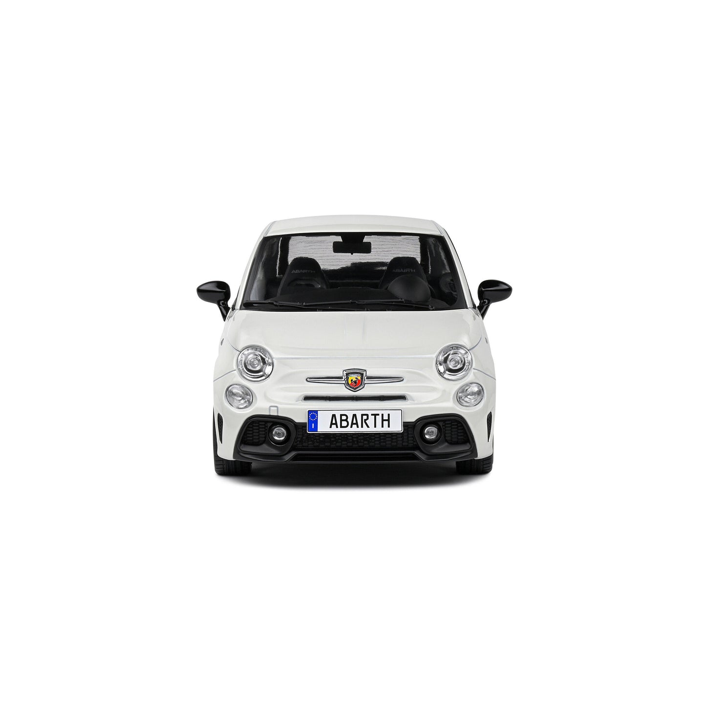 Mô hình xe Solido 1/18 Fiat F595 Abarth – Ghiaccio White – 2022