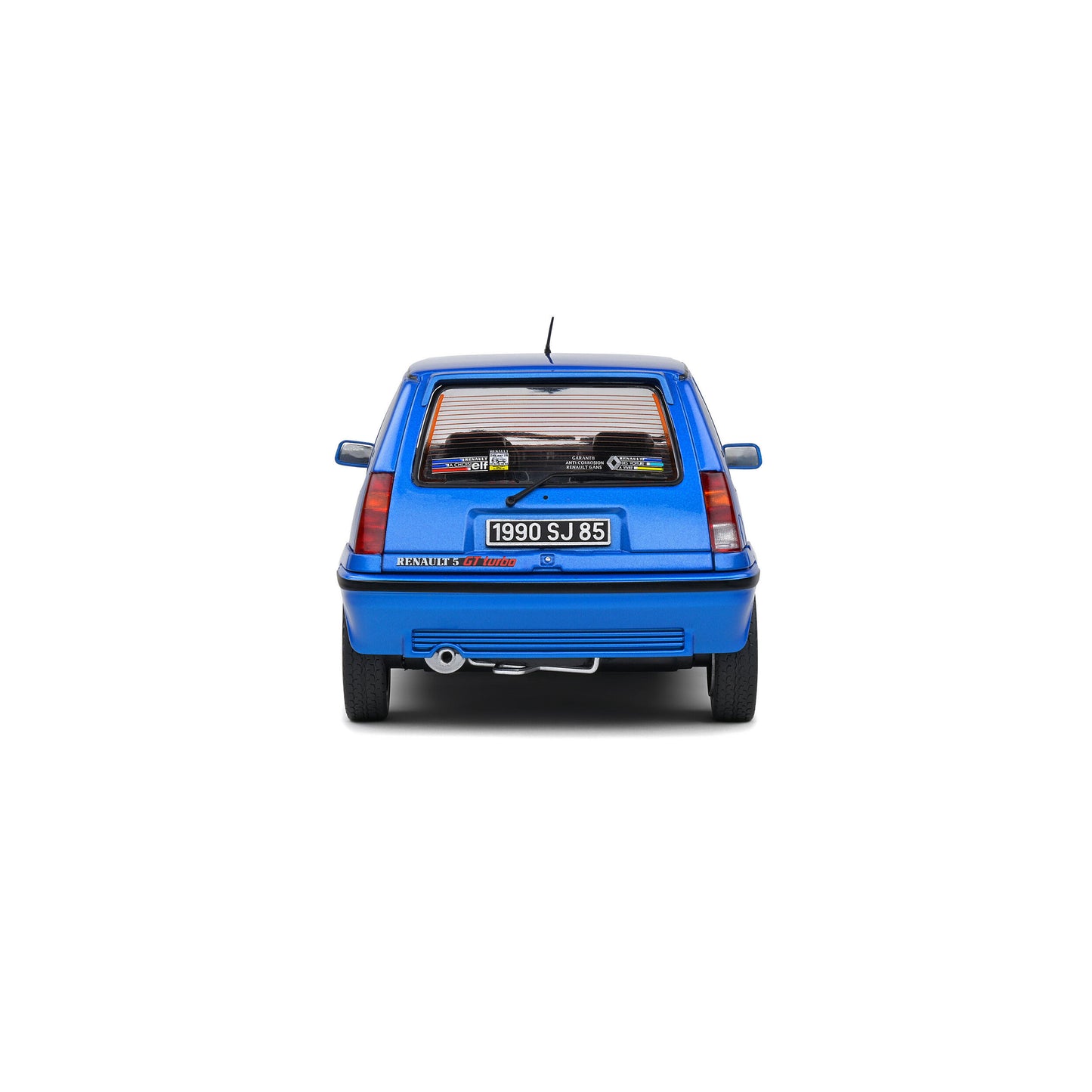 Mô hình xe Solido 1/18 Renault 5 GT TURBO MK2 – Bleu Lumiere – 1989
