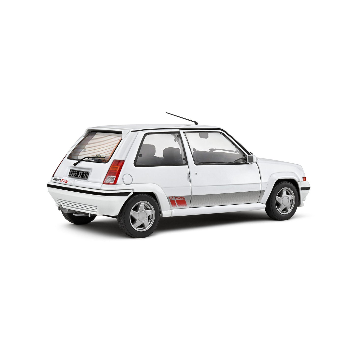 Mô hình xe Solido 1/18 Renault 5 GT TURBO MK2 – Givre Nacre – 1989