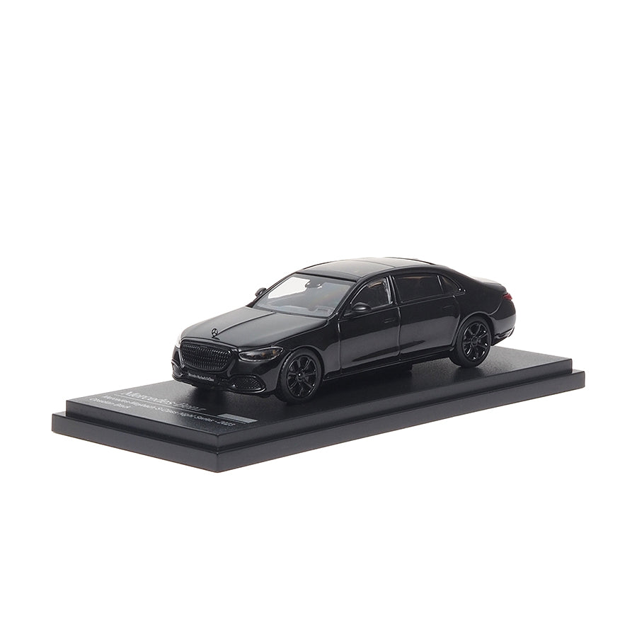 Mô hình xe ARbox(Almost Real) 1:64 Mercedes-Maybach S-Class Dark Night Series 2023 Obsidian Black - 620152001