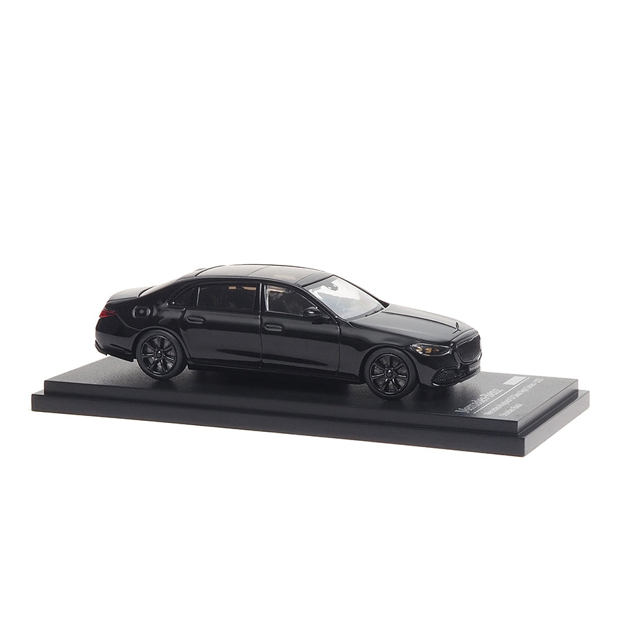 Mô hình xe ARbox(Almost Real) 1:64 Mercedes-Maybach S-Class Dark Night Series 2023 Obsidian Black - 620152001