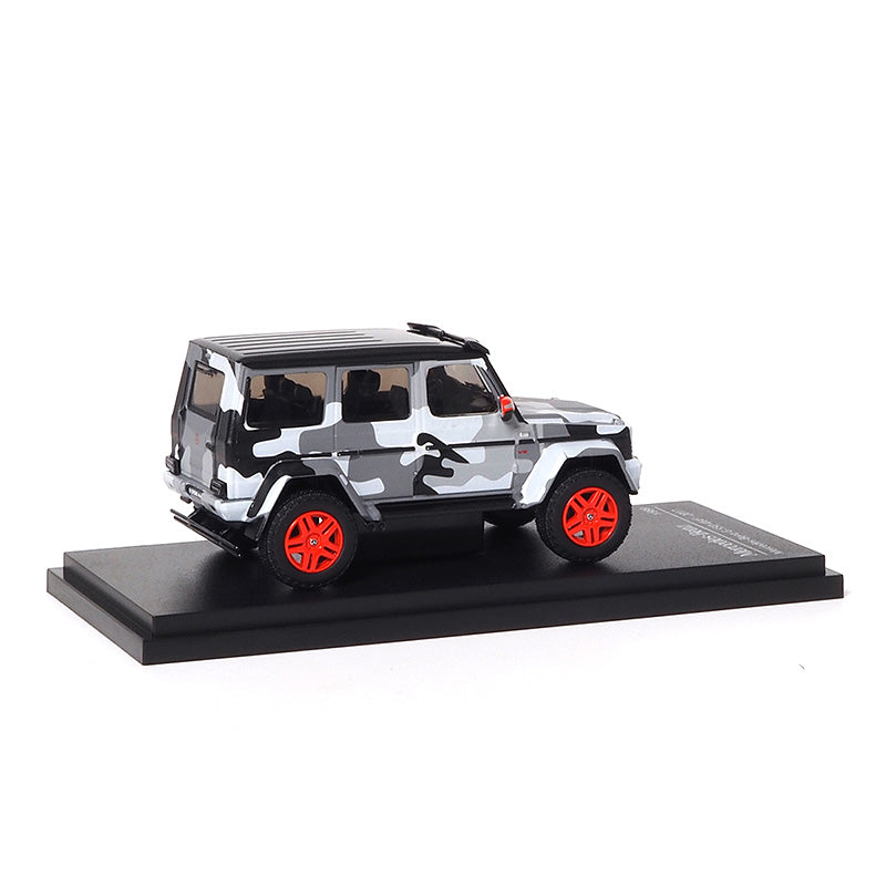 Mô hình xe ARbox(Almost Real) 1:64 Mercedes-Benz G 550 4X4² 2017 Grey Camouflage - 620205001
