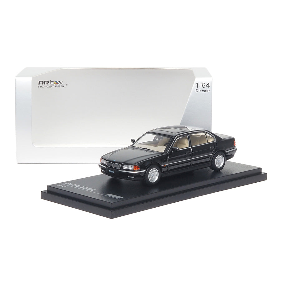 Mô hình xe ARbox(Almost Real) 1:64 BMW 750iL (E38) black - 630201001