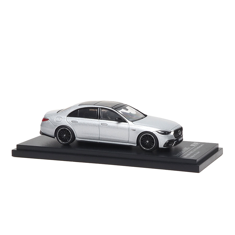 Mô hình xe ARbox(Almost Real) 1:64 Mercedes-AMG S 63 E Performance 2023 Space Silver - 620102001
