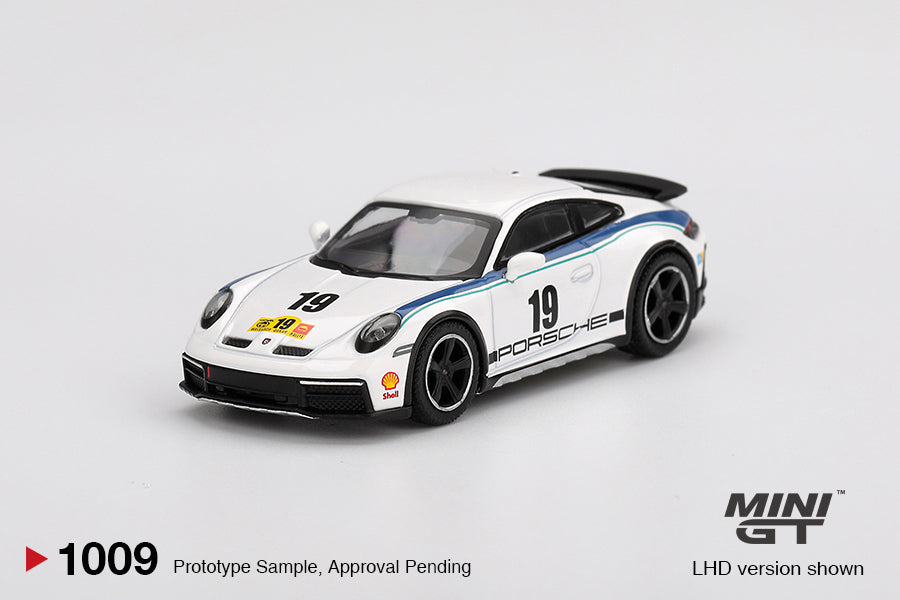 Mô hình xe Mini GT 1:64 Porsche 911 Dakar Rally 1974 - MGT01009