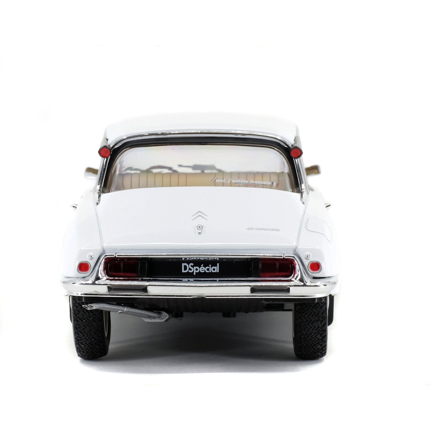 Mô hình xe Solido 1/18 Citroën D Special – Blanche – 1972