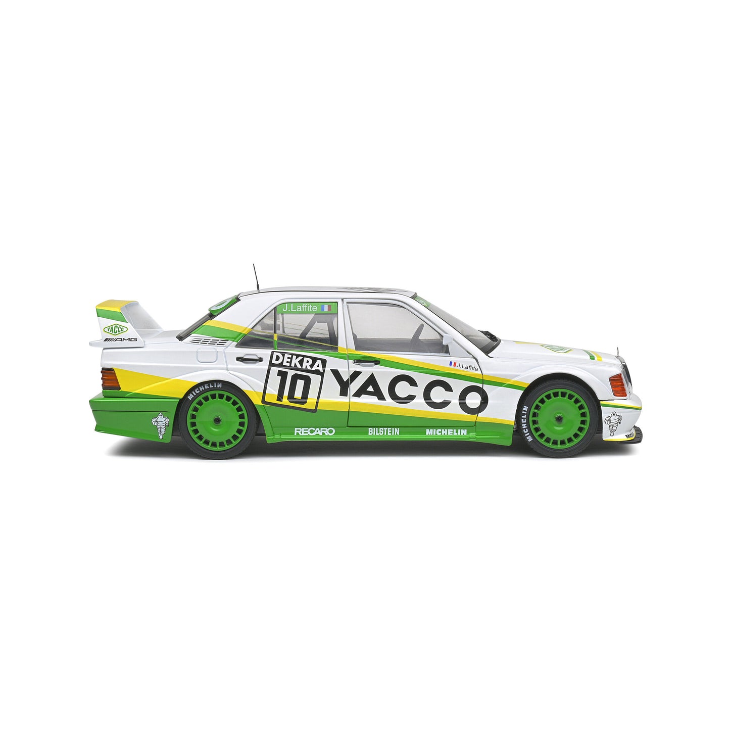 Mô hình xe Solido 1/18 Mercedes-Benz 190 EVO II – DTM – 1991 – #10 J.LAFFITE