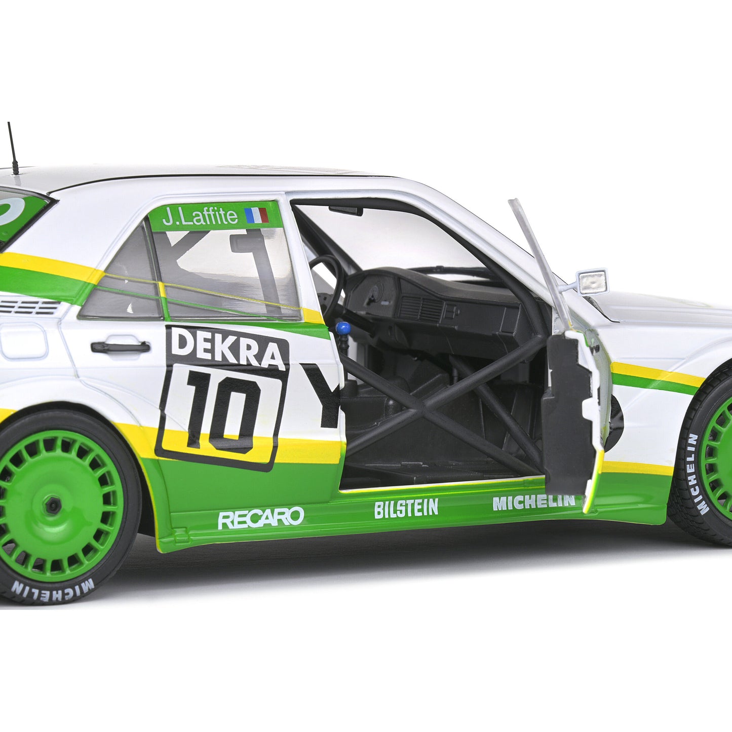Mô hình xe Solido 1/18 Mercedes-Benz 190 EVO II – DTM – 1991 – #10 J.LAFFITE