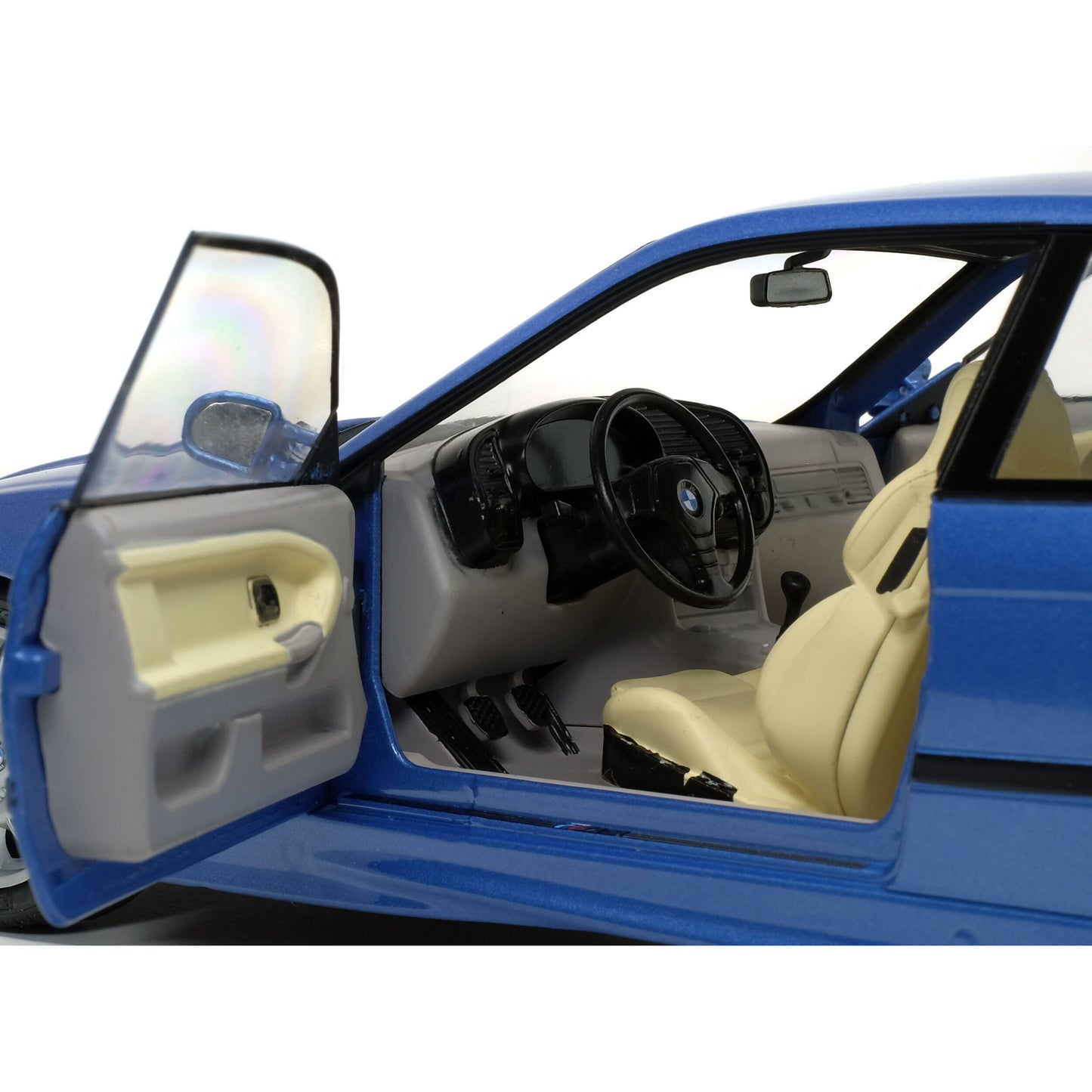 Mô hình xe Solido 1/18 BMW E36 Coupé M3 – Bleu Estoril – 1990