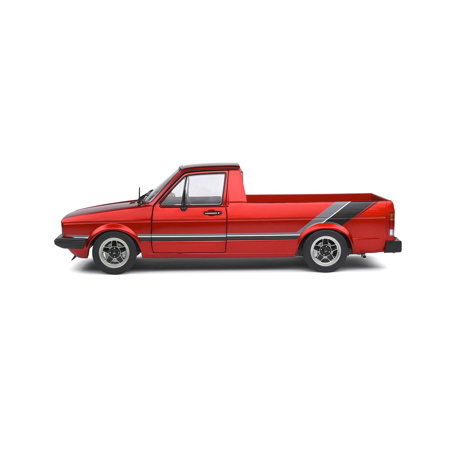 Mô hình xe Solido 1/18 Volkswagen Caddy Mk.1 – Red Custom – 1982