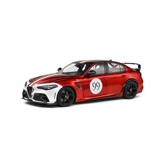 Mô hình xe Solido 1/18 Alfa Romeo Giulia GTA-M Tricolore Mugello 1969 Livery – 2022