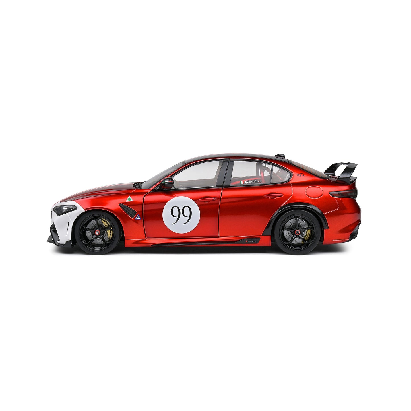 Mô hình xe Solido 1/18 Alfa Romeo Giulia GTA-M Tricolore Mugello 1969 Livery – 2022