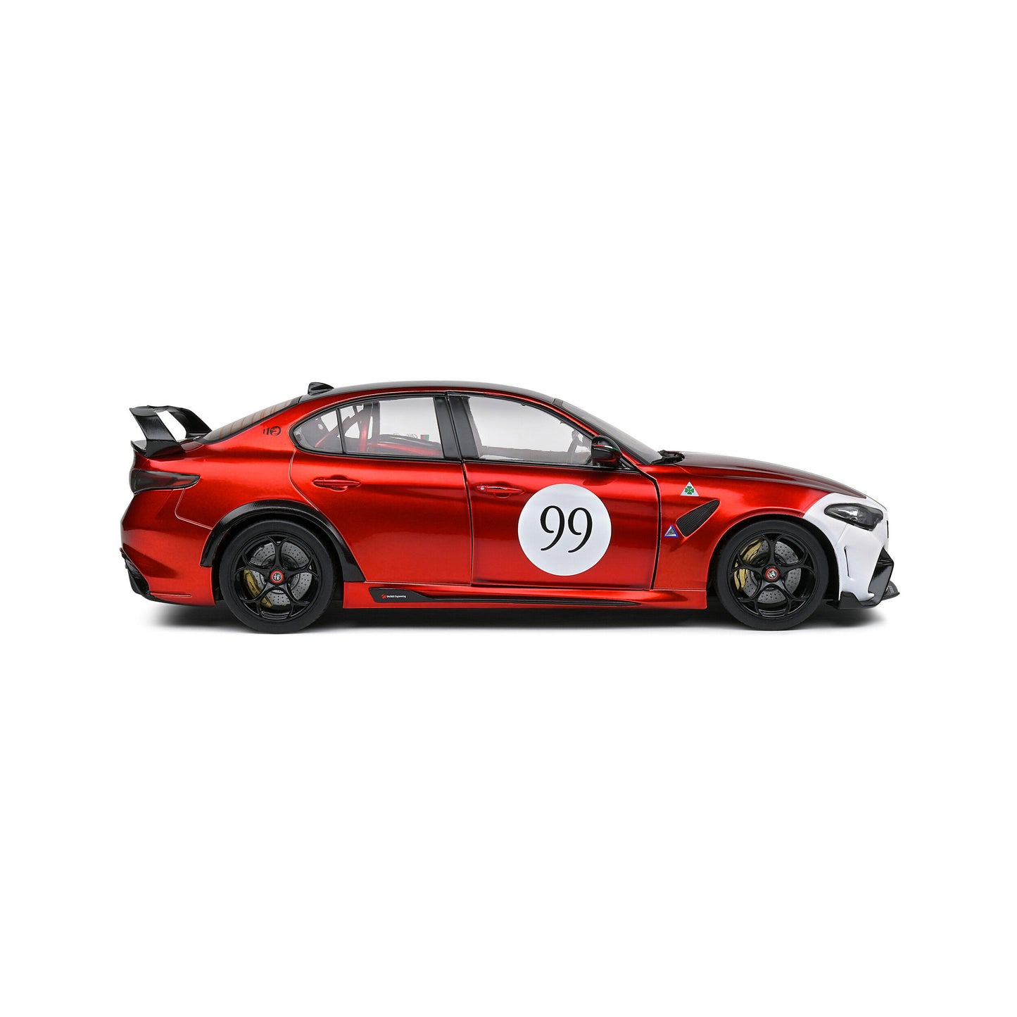 Mô hình xe Solido 1/18 Alfa Romeo Giulia GTA-M Tricolore Mugello 1969 Livery – 2022
