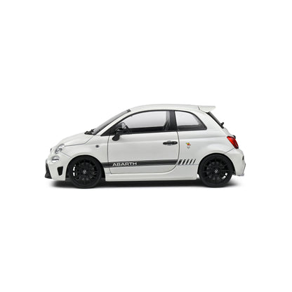 Mô hình xe Solido 1/18 Fiat F595 Abarth – Ghiaccio White – 2022