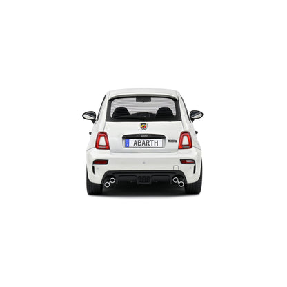 Mô hình xe Solido 1/18 Fiat F595 Abarth – Ghiaccio White – 2022