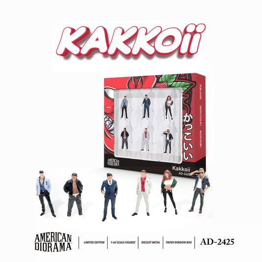 Mô hình nhân vật American Diorama 1:64 Figures set - Kakkoii