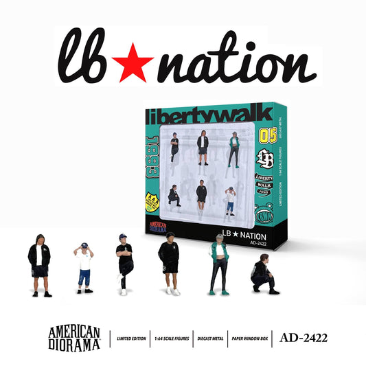 Mô hình nhân vật American Diorama 1:64 Figure - The LB Nation