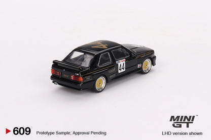 Mô hình xe Mini GT 1:64 BMW M3 #44 JPS Team BMW 1987 Bathurst 1000 Class 2 Winner - MGT00609