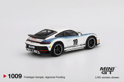 Mô hình xe Mini GT 1:64 Porsche 911 Dakar Rally 1974 - MGT01009
