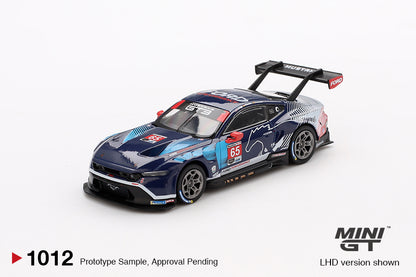 Mô hình xe Mini GT 1:64 Ford Mustang GT3 #65 Ford Multimatic Motorsports 2024 IMSA Daytona 24 Hrs - MGT01012