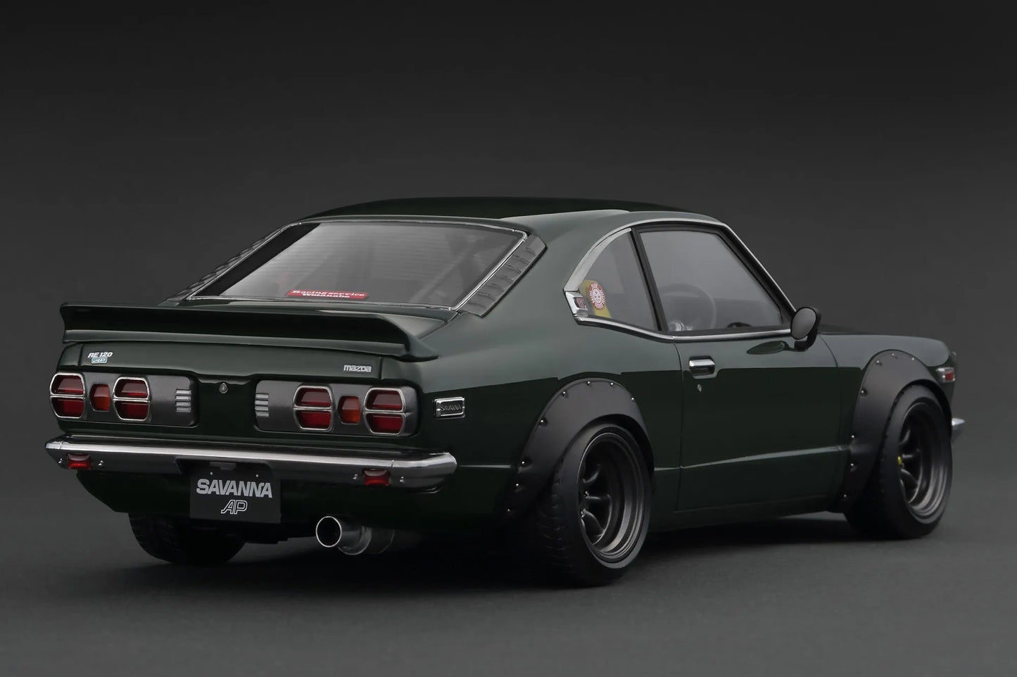 [PRE-SALE Q4/2025] Mô hình xe Ignition Model 1:18 Mazda Savanna (S124A) Semi Works Green - IG3729