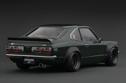 [PRE-SALE Q4/2025] Mô hình xe Ignition Model 1:18 Mazda Savanna (S124A) Semi Works Green - IG3729