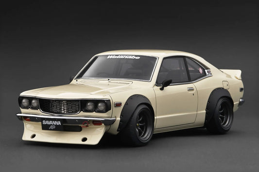 [PRE-SALE Q3/2025] Mô hình xe Ignition Model 1:18 Mazda Savanna (S124A) Semi Works White - IG3730