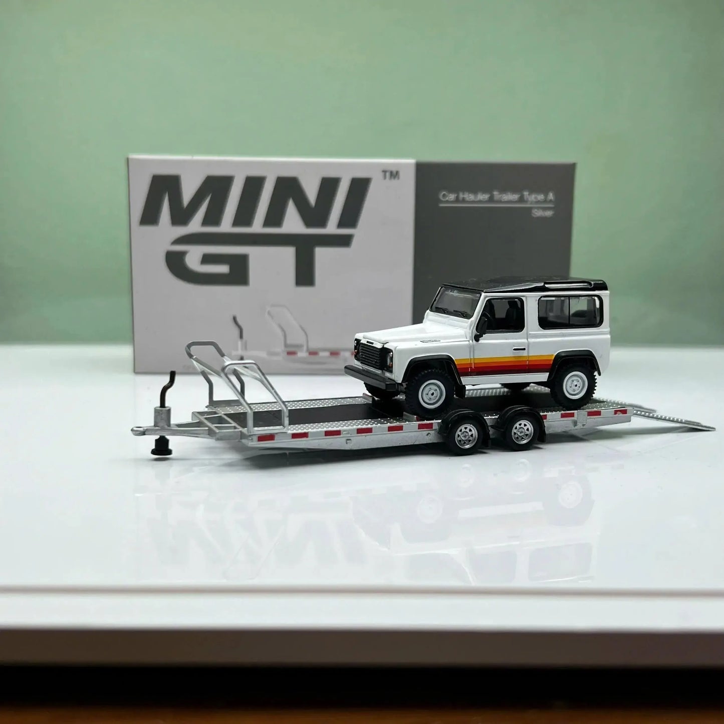 Mô hình xe Hauler Trailer Type C Mini-GT 1/64