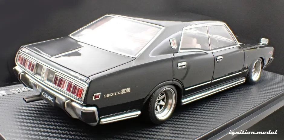 [PRE-SALE Q3/2025] Mô hình xe Ignition Model 1:18 Nissan Cedric Brougham (330) Black - IG3559