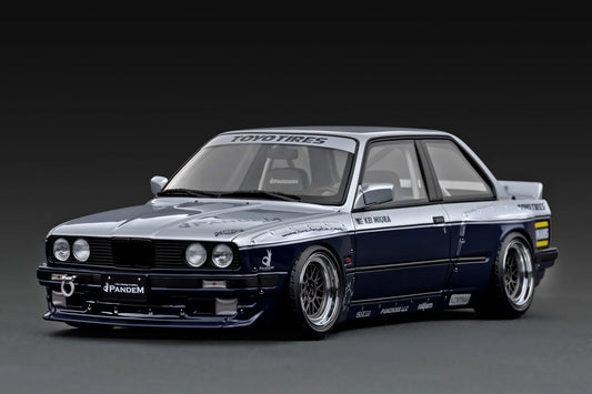[PRE-SALE Q4/2025] Mô hình xe Ignition Model 1:18 PANDEM 30 Silver/Blue - IG3717