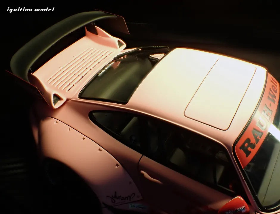 [PRE-SALE Q4/2025] Mô hình xe Ignition Model 1:18 RWB 993 Matte Pink - IG3624
