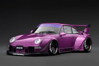 [PRE-SALE Q3/2025] Mô hình xe Ignition Model 1:18 RWB 993 Purple Metallic - IG3623