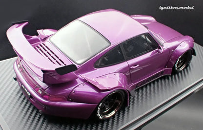 [PRE-SALE Q4/2025] Mô hình xe Ignition Model 1:18 RWB 993 Purple Metallic - IG3739