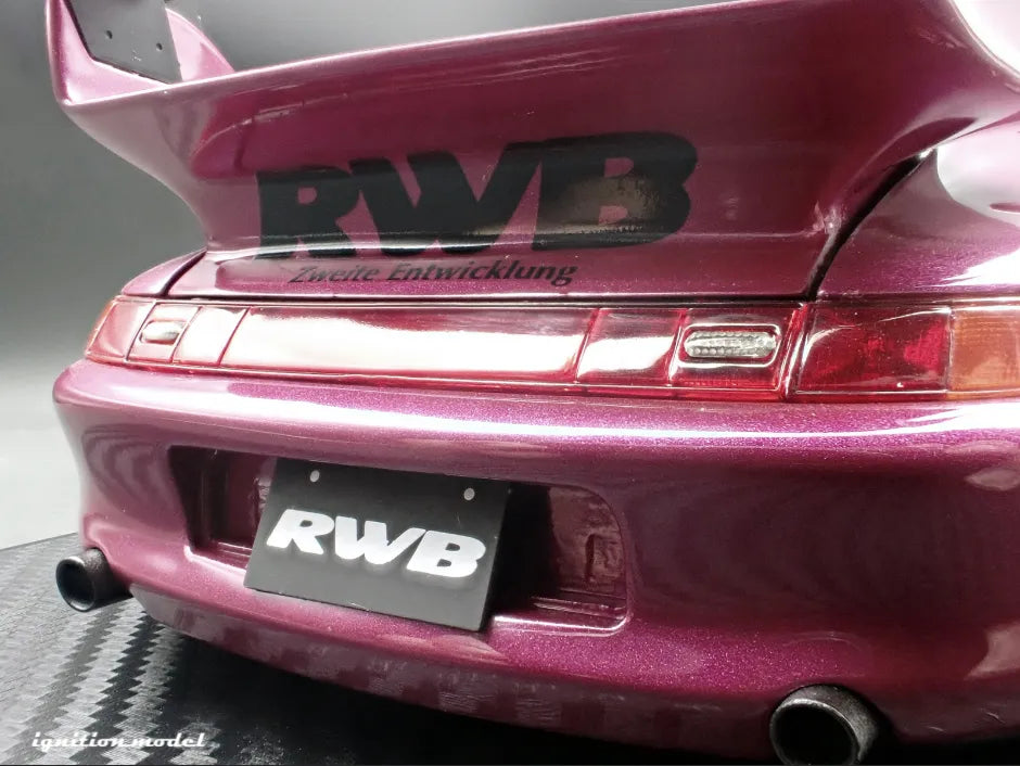 [PRE-SALE Q4/2025] Mô hình xe Ignition Model 1:18 RWB 993 Purple Metallic - IG3739