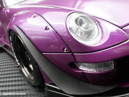 [PRE-SALE Q3/2025] Mô hình xe Ignition Model 1:18 RWB 993 Purple Metallic - IG3623