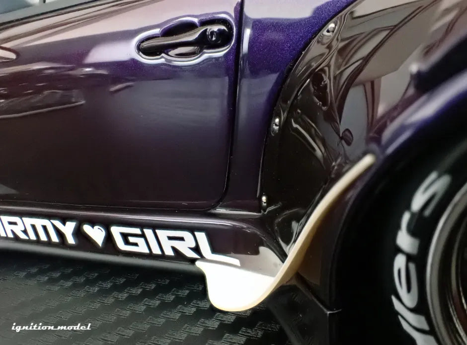 [PRE-SALE Q4/2025] Mô hình xe Ignition Model 1:18 RWB 993 Purple Metallic - IG3739