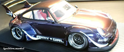 [PRE-SALE Q4/2025] Mô hình xe Ignition Model 1:18 RWB 993 Purple Metallic - IG3739