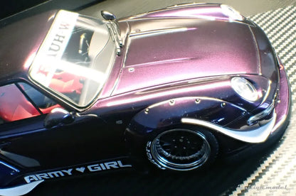 [PRE-SALE Q4/2025] Mô hình xe Ignition Model 1:18 RWB 993 Purple Metallic - IG3739