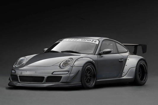 [PRE-SALE Q3/2025] Mô hình xe Ignition Model 1:18 RWB 997 GT3 Gun Metallic - IG3780