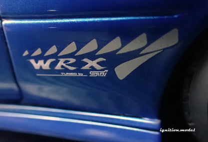 [PRE-SALE Q3/2025] Mô hình xe Ignition Model 1:18 SUBARU Impreza WRX Type R Sti Version V (GC8) Blue Metallic - IG3540