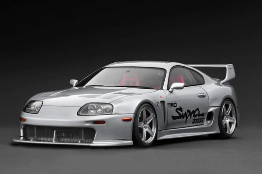 [PRE-SALE Q3/2025] Mô hình xe Ignition Model 1:18 Toyota Supra (A80) TRD 3000GT Silver - IG3600