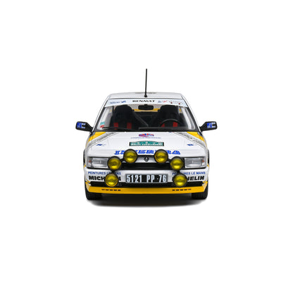 Mô hình xe Solido 1/18 Renault R21 Turbo Gr.A – Rally Charlemagne – 1991 – #15 M.Rats / M.Menard